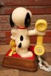 画像6: ct-230301-103 Snoopy & Woodstock / 1976 Telephone