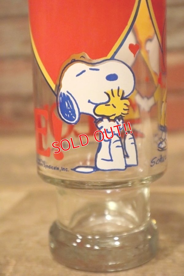 画像2: gs-230301-02 PEANUTS / Anchor Hocking 1970's Glass "LOVE!"