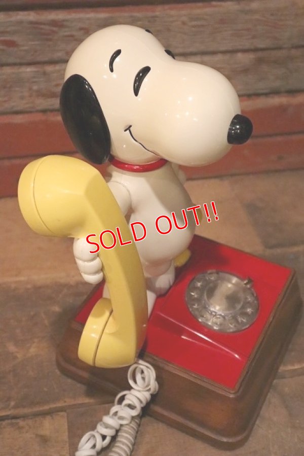 画像5: ct-230301-103 Snoopy & Woodstock / 1976 Telephone