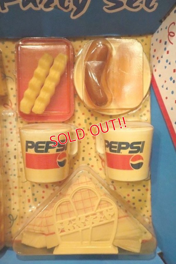 画像2: dp-230301-09 PEPSI / Chilton-Globe 1980's Little Cook's Party Set