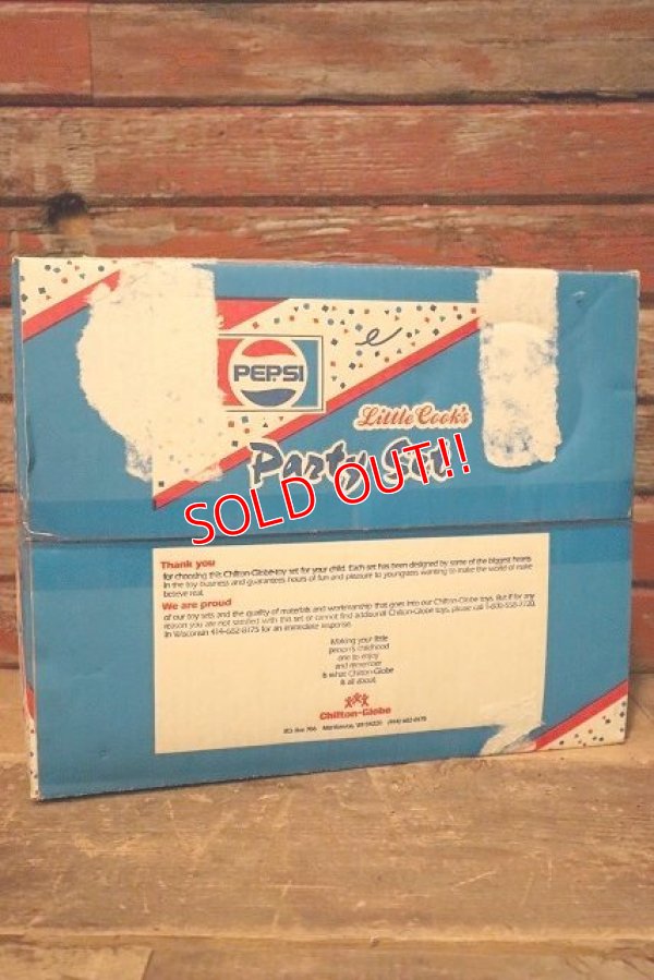 画像8: dp-230301-09 PEPSI / Chilton-Globe 1980's Little Cook's Party Set