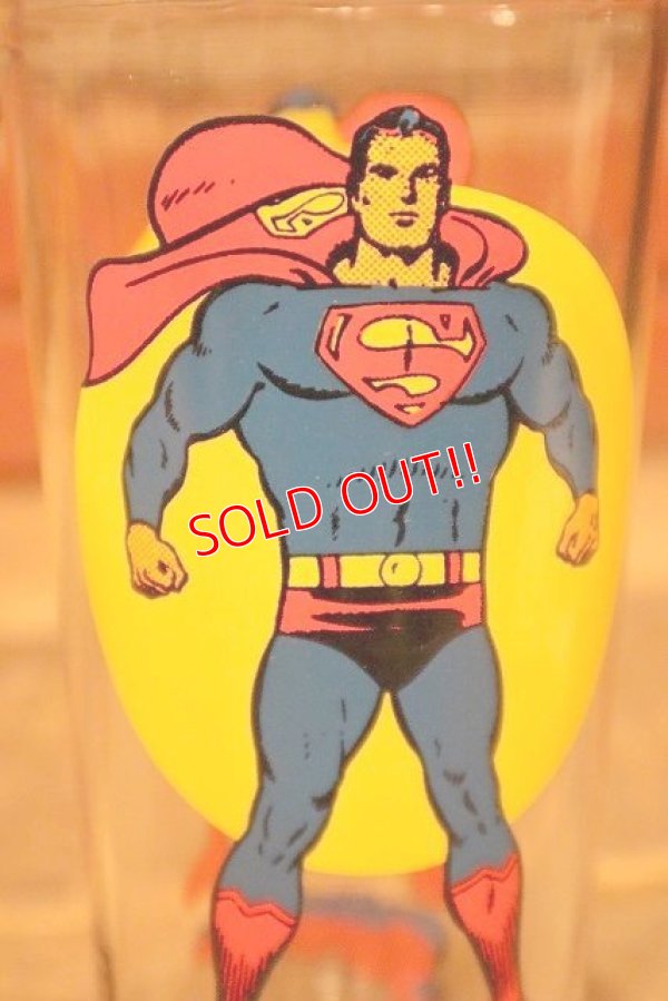 画像2: gs-230301-01 SUPERMAN / PEPSI 1976 Collector Series Glass