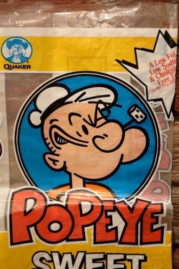 画像2: ct-220901-13 Popeye / QUAKER 1994 "SWEET PUFFS" Vinyl Bag