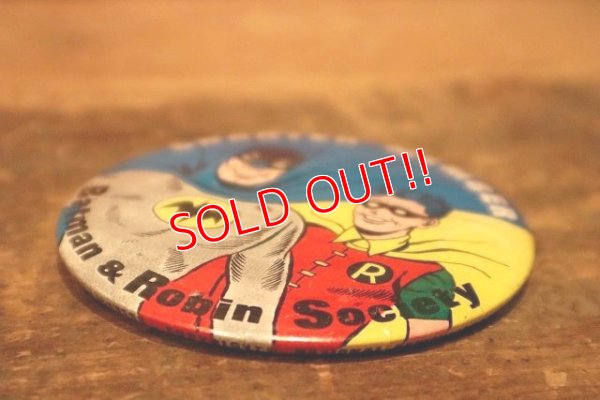 画像5: ct-230301-129 BATMAN & ROBIN / CHARTER MEMBER 1966 Pinback