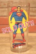 gs-230301-01 SUPERMAN / PEPSI 1976 Collector Series Glass