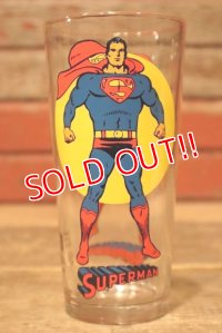 gs-230301-01 SUPERMAN / PEPSI 1976 Collector Series Glass