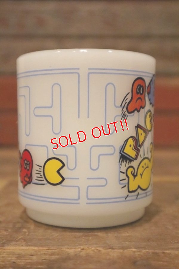 画像4: kt-230301-01 PAC-MAN / 1980's Glasbake Mug