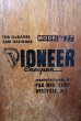 画像2: dp-230301-116 PIONEER / Vintage Wood Roller Creeper (2)