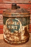 dp-230301-112 QUAKER STATE / 1970's 5 U.S.Gallons Oil Can