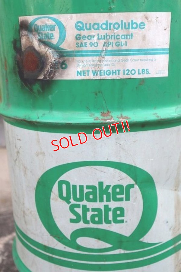画像5: dp-230301-113 QUAKER STATE / 1980's 120 LBS. Oil Can