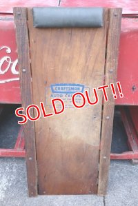 dp-230301-115 CRAFTSMAN / Vintage Wood Roller Creeper