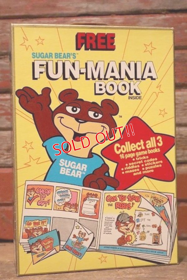 画像5: ct-230301-118 Post Golden Crisp / 1993 Sugar Bear Cereal Box