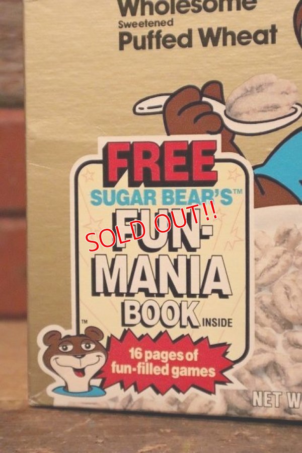 画像3: ct-230301-118 Post Golden Crisp / 1993 Sugar Bear Cereal Box