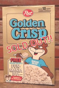 ct-230301-118 Post Golden Crisp / 1993 Sugar Bear Cereal Box