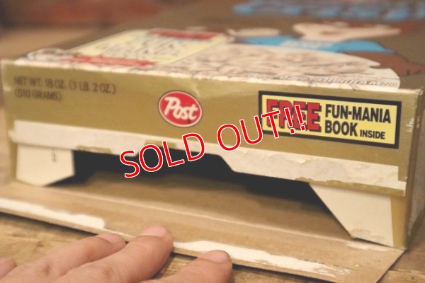 画像12: ct-230301-118 Post Golden Crisp / 1993 Sugar Bear Cereal Box