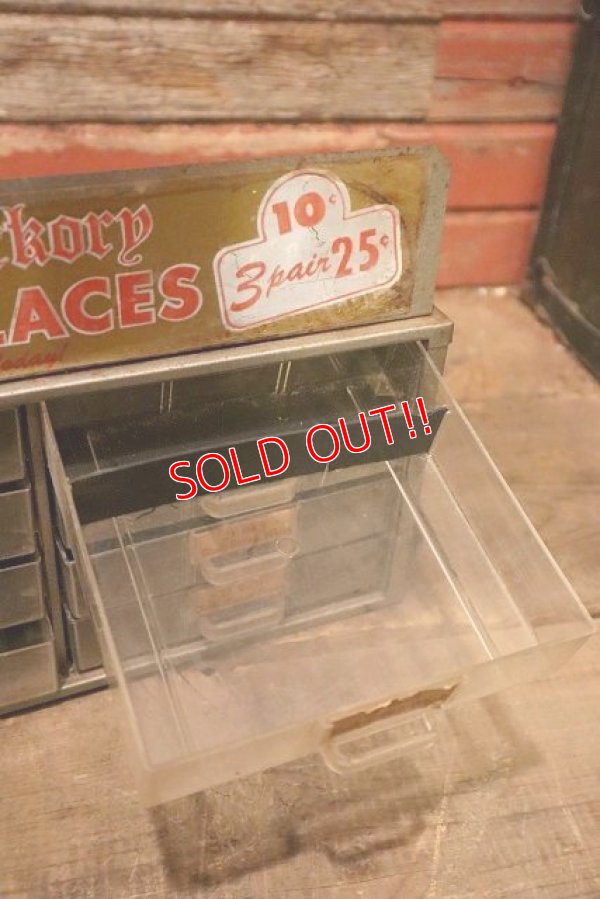 画像6: dp-230301-114 Old Hickory / Vintage Shoe Laces Store Counter Top Display