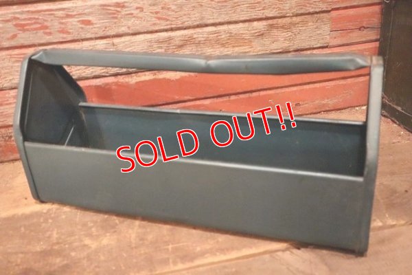 画像6: dp-230301-118 TOTE-ALL / Vintage Tool Carrier Box