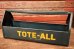 画像1: dp-230301-118 TOTE-ALL / Vintage Tool Carrier Box (1)