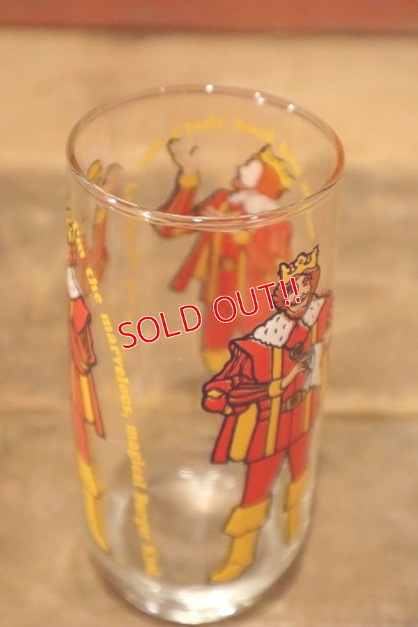 画像6: gs-230414-09 Burger King / 1979 Collectors Series Glass "The King"