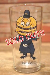 gs-230301-07 McDonald's / 1975-1976 BIG MAC Glass