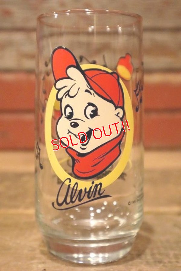 画像1: ct-230414-01 The Chipmunks / Alvin 1980's Glass