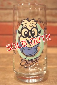 ct-230414-02 The Chipmunks / Simon 1980's Glass