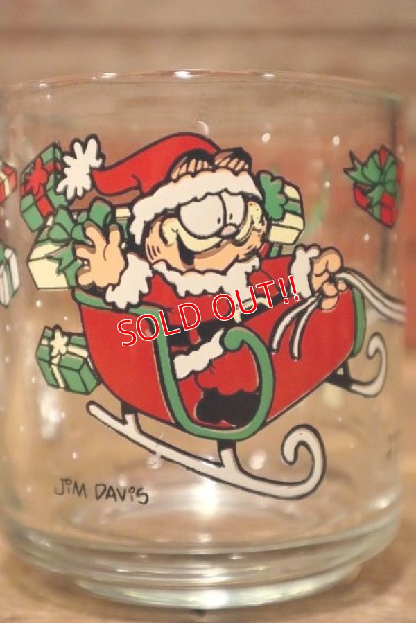 画像2: gs-230414-10 Garfiled & Odie / 1978 Christmas Glass Mug