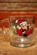 画像1: gs-230414-10 Garfiled & Odie / 1978 Christmas Glass Mug (1)