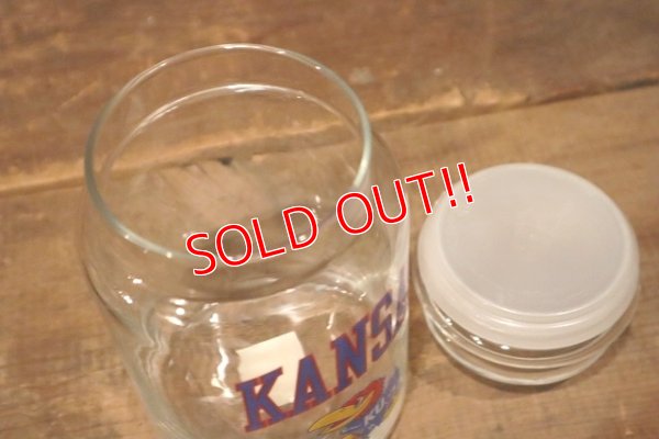画像5: dp-230414-07 The University of Kansas / Jayhawks Glass Canister