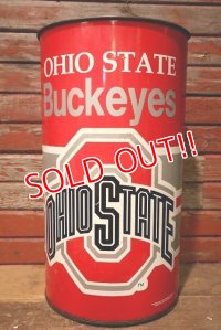dp-230414-04 Ohio State University / Ohio State Buckeyes Tin Trash Box