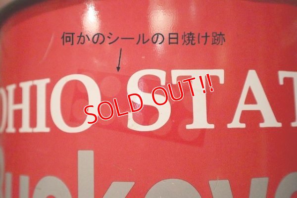 画像5: dp-230414-04 Ohio State University / Ohio State Buckeyes Tin Trash Box