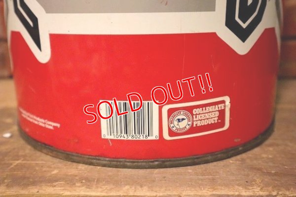 画像7: dp-230414-04 Ohio State University / Ohio State Buckeyes Tin Trash Box