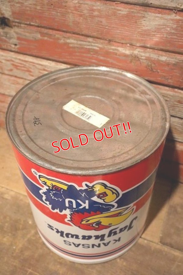 画像14: dp-230414-08 The University of Kansas / Jayhawks Tin Box Chair