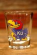 画像1: dp-230414-06 The University of Kansas / Jayhawks Shot Glass (1)