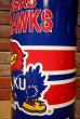 画像3: dp-230414-05 The University of Kansas / Jayhawks Tin Trash Box