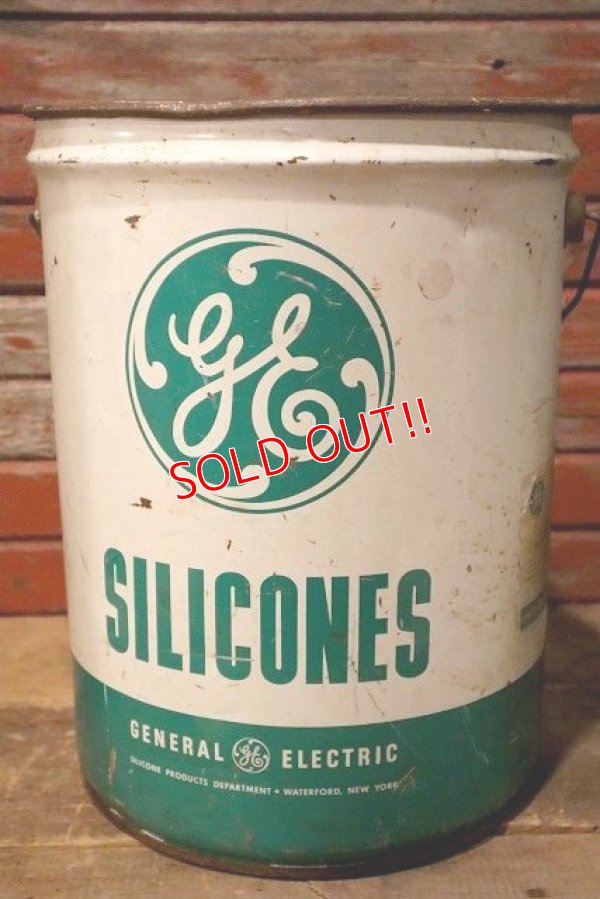 画像1: dp-230414-15 GENERAL ELECTRIC / SILICONES Vintage Can