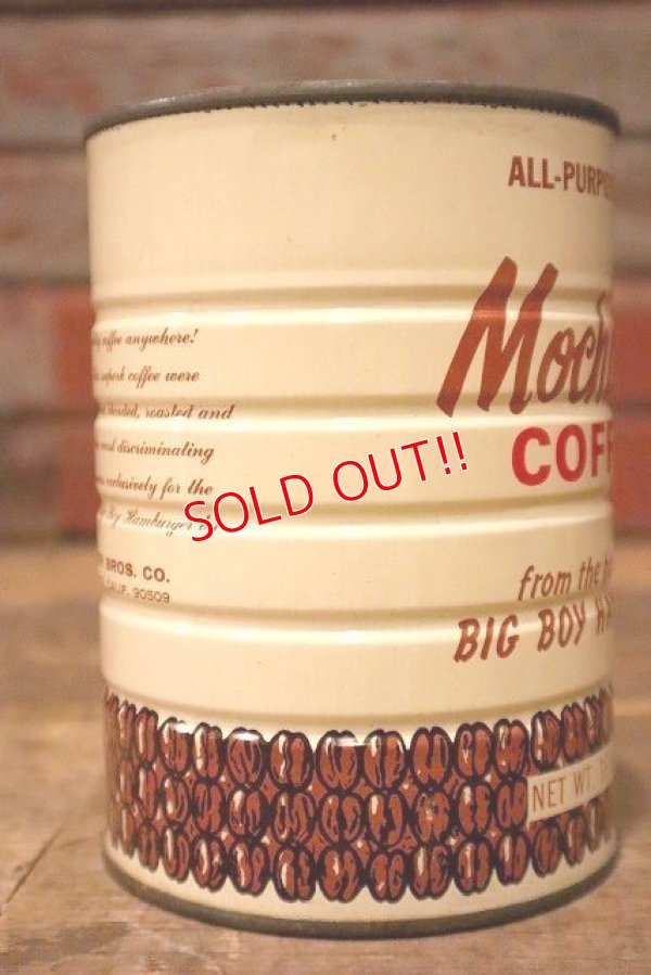 画像5: ct-230414-38 Bob's Big Boy / 1960's Mocha Boy Coffee Can