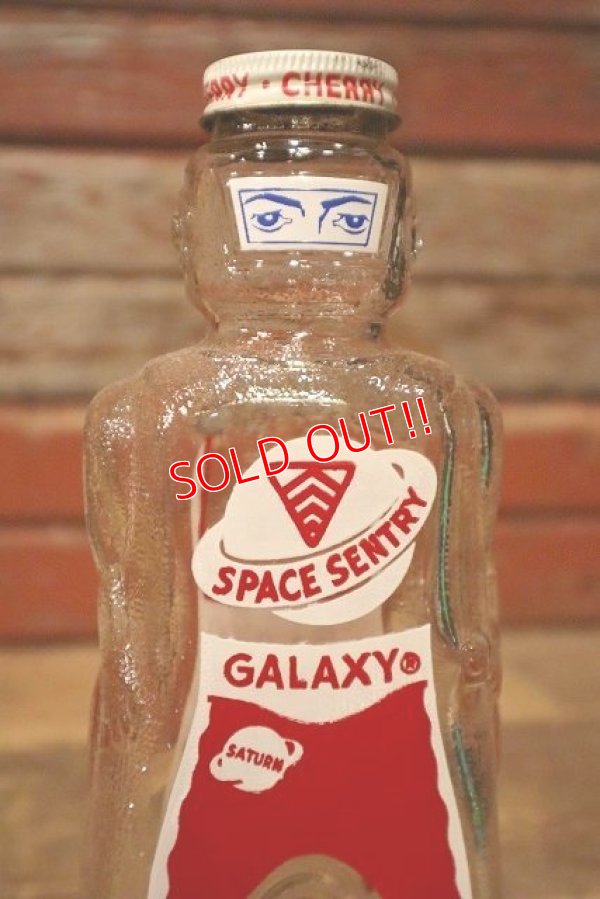 画像2: ct-230414-32 Space Foods / 1950's GALAXY Spaceman Syrup Bottle "SPACE SENTRY"