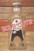 ct-230414-32 Space Foods / 1950's GALAXY Spaceman Syrup Bottle "SPACE COMMANDER"