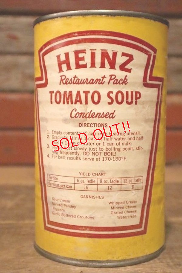 画像3: dp-230414-30 HEINZ TOMATO SOUP / Vintage Tin Can