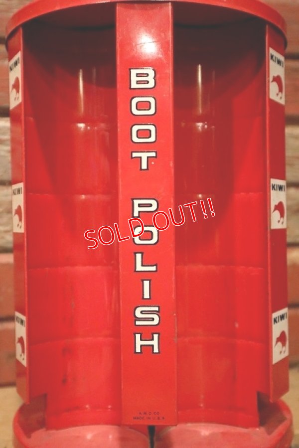 画像4: dp-230401-38 KIWI / 1950's Boots Polish Spinner Rack