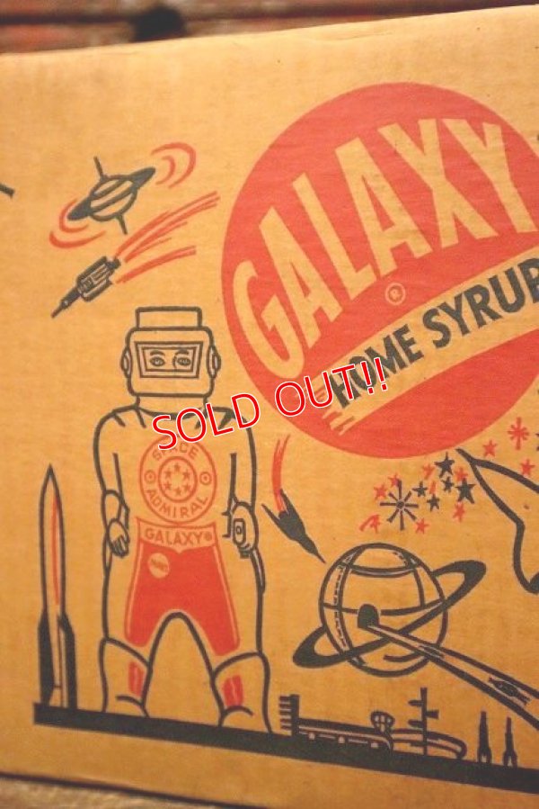 画像2: ct-230414-32 Space Foods / 1953 GALAXY Spaceman Syrup Bottle Box