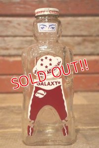 ct-230414-32 Space Foods / 1950's GALAXY Spaceman Syrup Bottle "SPACE ADMIRAL"