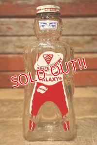 ct-230414-32 Space Foods / 1950's GALAXY Spaceman Syrup Bottle "SPACE SENTRY"