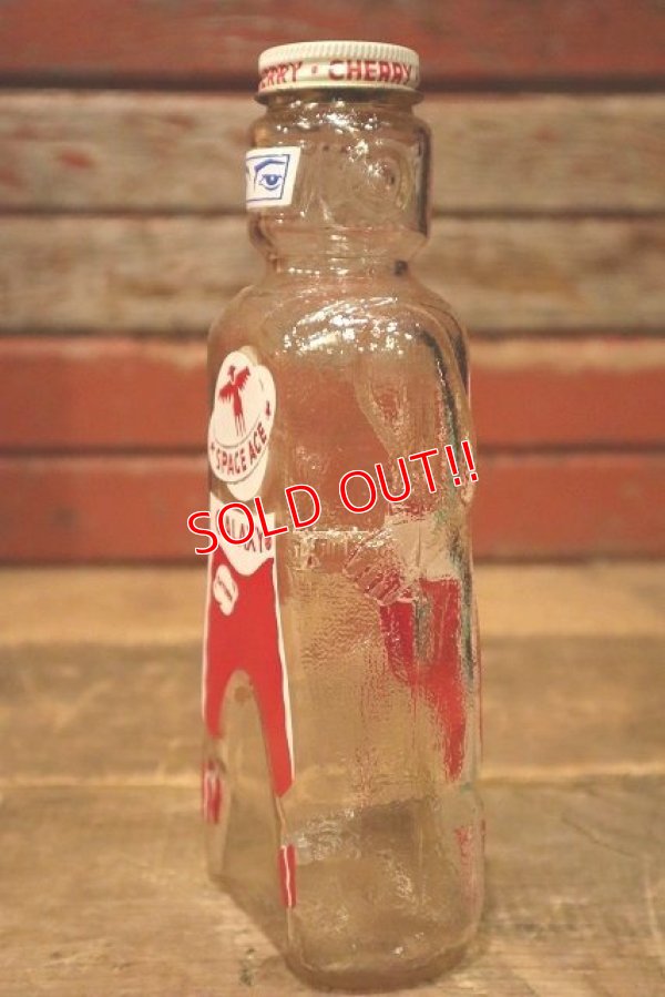 画像3: ct-230414-32 Space Foods / 1950's GALAXY Spaceman Syrup Bottle "SPACE ACE"