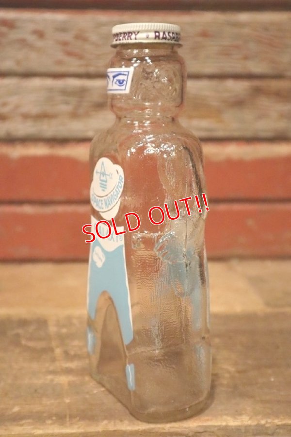 画像3: ct-230414-32 Space Foods / 1950's GALAXY Spaceman Syrup Bottle "SPACE NAVIGATOR"