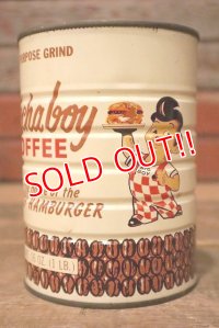 ct-230414-38 Bob's Big Boy / 1960's Mocha Boy Coffee Can