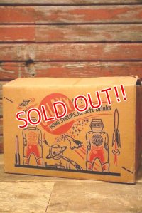 ct-230414-32 Space Foods / 1953 GALAXY Spaceman Syrup Bottle Box