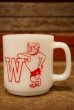 画像1: dp-230414-01 WILSON BULLDOGS / 1960's-1970's Glasbake Mug (1)