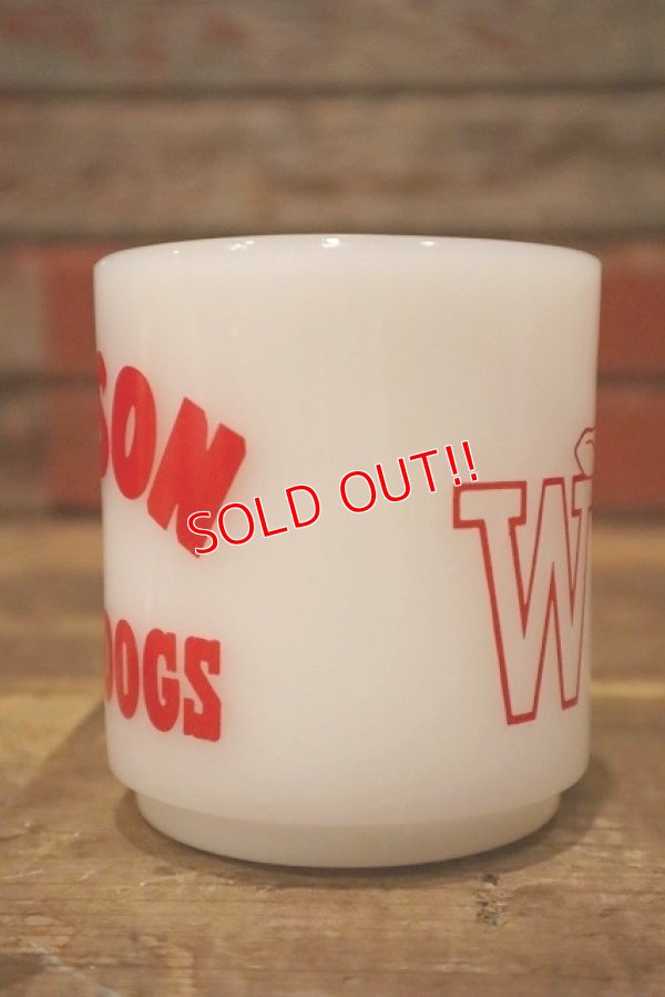 画像4: dp-230414-01 WILSON BULLDOGS / 1960's-1970's Glasbake Mug